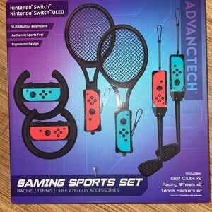 ADVANCETECH Gaming Sports Set for Nintendo Switch